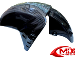 Kawasaki Carbon Fiber ZZR1400 ZX14 Front Fender Mudguard Fits 2006 2019