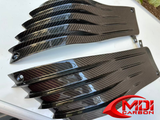 Kawasaki Carbon Fiber ZZR1400 ZX14 Small Mid Side Fairing 2006 2011
