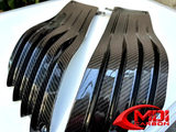 Kawasaki Carbon Fiber ZZR1400 ZX14 Small Mid Side Fairing 2006 2011