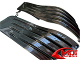 Kawasaki Carbon Fiber ZZR1400 ZX14 Small Mid Side Fairing 2006 2011