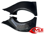 Kawasaki REAL 100% Carbon Fiber ZX12R Dash Panels Air Intakes Ram 2000 2001_2