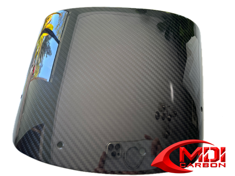 Kawasaki ZRX1100 99-00 ZRX1200 01-05 02 03 Windscreen Black Windshield