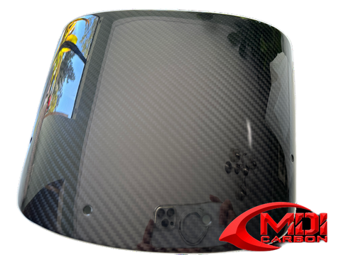 Kawasaki ZRX1100 99-00 ZRX1200 2001-2005 CARBON FIBER Windscreen Windshield