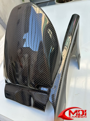 Kawasaki ZX14-ZZR1400 06-09 Carbon Fiber Rear Fender Hugger