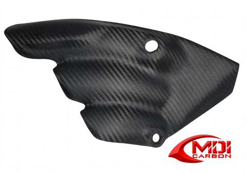 MV Agusta Dragster 2014 Exhaust Cover Carbon Fiber carbon fiber