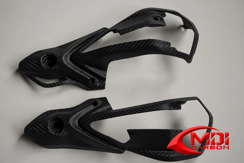 MV Agusta Rivale 800 2014 Carbon Fiber Hand Guards carbon fiber