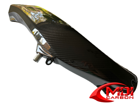 MDI 100% FULL Carbon Fiber 2018-2025 Kawasaki Ninja H2 SX/SX SE+ Air Intake Pipe