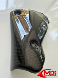 MDI Carbon Fiber Exhaust Collector Guard for Ducati 848 1098 1198_3