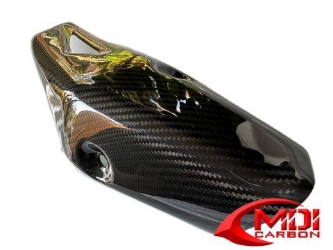 MDI Carbon Fiber Kawasaki ZX 10R 2016-2020 Exhaust Pipe Guard