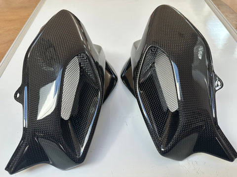 MV Agusta Carbon Fiber Air Intake Covers Fits Brutale 750, 750 S, 910S, 910R, 98