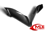 MV Agusta Carbon Fiber F4 Front Cover Air Tubes Fits 2010 2011