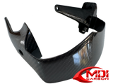 MV Agusta F4 100% Carbon Fibre Front Fender Mudguard Spoiler 99-09 Air Damper_1