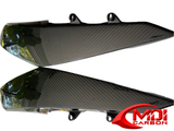 REAL CARBON FIBER Under Tank Cover Panel Fairing KAWASAKI Z1000 2010-2013