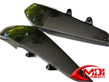 REAL CARBON FIBER Under Tank Cover Panel Fairing KAWASAKI Z1000 2010-2013_1