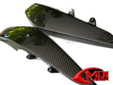 REAL CARBON FIBER Under Tank Cover Panel Fairing KAWASAKI Z1000 2010-2013
