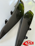 REAL CARBON FIBER Under Tank Cover Panel Fairing KAWASAKI Z1000 2010-2013