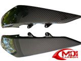 REAL CARBON FIBER Under Tank Cover Panel Fairing KAWASAKI Z1000 2010-2013_3