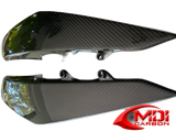 REAL CARBON FIBER Under Tank Cover Panel Fairing KAWASAKI Z1000 2010-2013