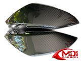 REAL CARBON FIBER Under Tank Cover Panel Fairing KAWASAKI Z1000 2010-2013