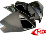 REAL CARBON FIBER Upper Side Turn Signal Panel Fairing KAWASAKI Z1000 2010-2013