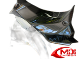 2018-2021 Ninja H2 SX/SE+ Carbon Fiber Upper Inner Side Dash Covers Fairing Cowl