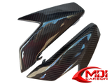 Suzuki Carbon Fiber B King Exhaust Headlight Cowl Cover Set 2007 2012_4