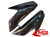 Suzuki Carbon Fiber B King Exhaust Headlight Cowl Cover Set 2007 2012