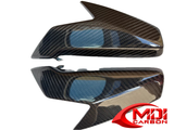 Suzuki Carbon Fiber B King Exhaust Headlight Cowl Cover Set 2007 2012