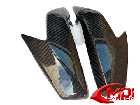 Suzuki Carbon Fiber B King Exhaust Headlight Cowl Cover Set 2007 2012