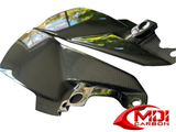 Suzuki Carbon Fiber B King Fuel Tank Side Fairing Panels 2007 2009 2010 2011 2012