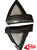 Suzuki Carbon Fiber B King Radiator Frame Covers 2007 2012
