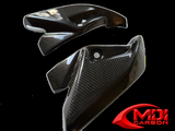 Suzuki Carbon Fiber GSR 600 2006 to 2009 Side Trim Fairing Headlight Covers