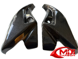 Suzuki Carbon Fiber GSR 600 2006 to 2009 Side Trim Fairing Headlight Covers
