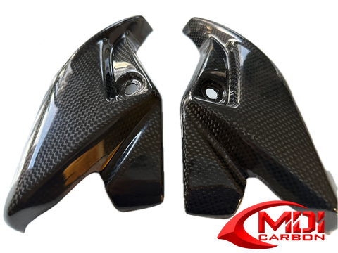 Suzuki Carbon Fiber GSR 600 2006 to 2009 Side Trim Fairing Headlight Covers