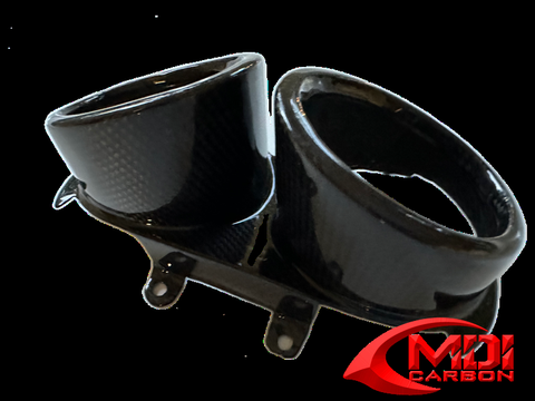 Suzuki Carbon Fiber GS 600R Center Side Panels for Years 2007 2008