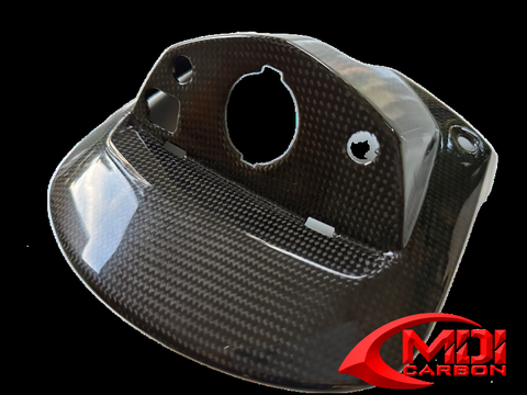 Suzuki Carbon Fiber GS R600 Center Ignition Cover for Years 2006 2007 2008 2009