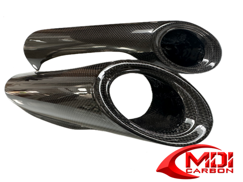 Suzuki Carbon Fiber GS R600 Heat Shield Light Cover 2006 2009
