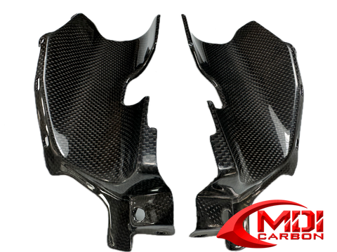 Suzuki Carbon Fiber GS Side Fairing Scoops R600 2006 2009