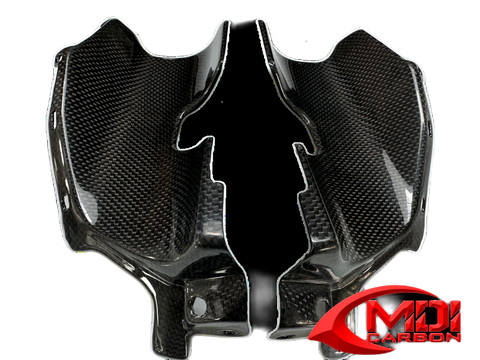 Suzuki Carbon Fiber GS Side Fairing Scoops R600 2006 2009