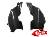 Suzuki Carbon Fiber GS Side Fairing Scoops R600 2006 2009