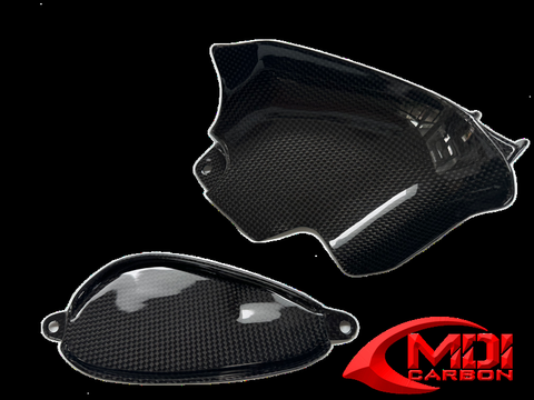 Suzuki Carbon Fiber Hayabusa 1999 2007 Rear Tail Fairing Inserts