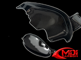 Suzuki Carbon Fiber Hayabusa 1999 2007 Rear Tail Fairing Inserts
