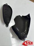 Suzuki Carbon Fiber Hayabusa 1999 2007 Rear Tail Fairing Inserts