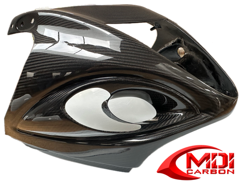 Suzuki Carbon Fiber Hayabusa GSX 1300R Upper Front Fairing 2008 2020