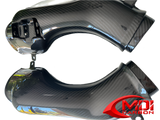 Suzuki Carbon Fiber Ram Air Ducts GSX R600 2001 2003; R750 2000 2003; R1000 2001 2002_2