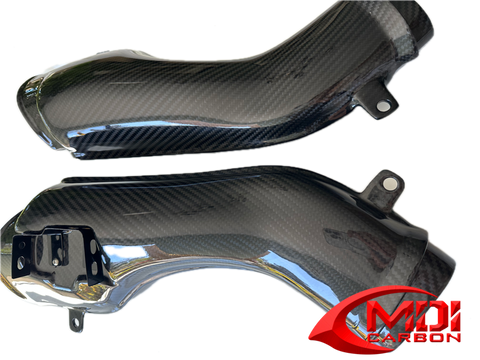 Suzuki Carbon Fiber Ram Air Ducts GSX R600 2001 2003; R750 2000 2003; R1000 2001 2002