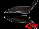 Triumph Carbon Fiber Daytona 675/R 2013 2017 Under Tank Covers Gas Side Trims