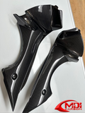 Triumph Carbon Fiber Daytona 675 2013-2022 Air Duct Covers Intakes_1