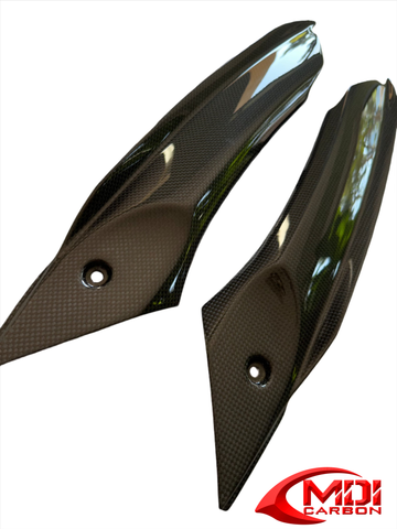 Triumph Carbon Fiber Daytona 675 Infill  Tank Panels Fits 675 2006 2009
