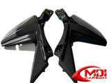 Upper Side Turn Signal Panel Fairing Carbon fiber Fit To KAWASAKI Z1000 10-13_1